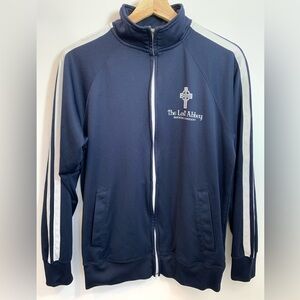 The Lost Abbey Brewing Company Woman Zip-up Coat Navy Color Medium Size .Used